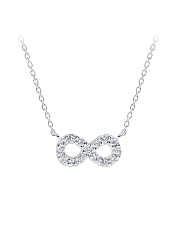Alexander York Kette mit Anhänger INFINITY in 925 Sterling Silber, 2-tlg. in silber