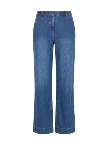 Ulla Popken Jeans in mid blue denim