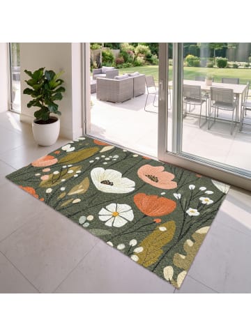 OnlyWow Fußmatte Blumen