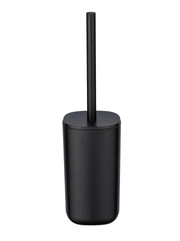 Wenko Toilettenbürste DAVOS in Schwarz, (B) 9,5 x (H) 35 x (L) 9,5 cm