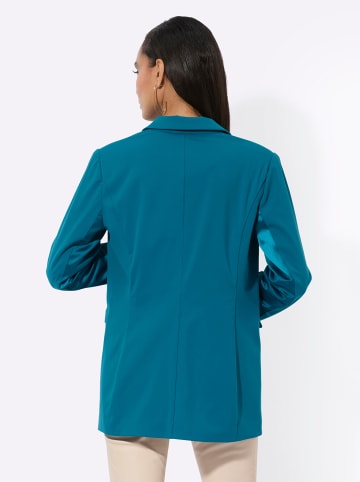 creation L Jersey-Blazer in aquapetrol