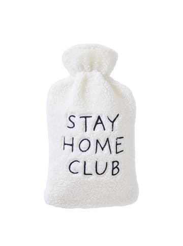 Butlers Wärmflasche STAY HOME CLUB in Hellbraun