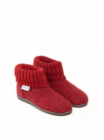 Gottstein Hausschuh Alpine Boot RU in rot