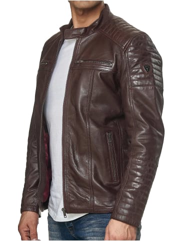Tazzio Lederjacke "19709" - in Bordeaux