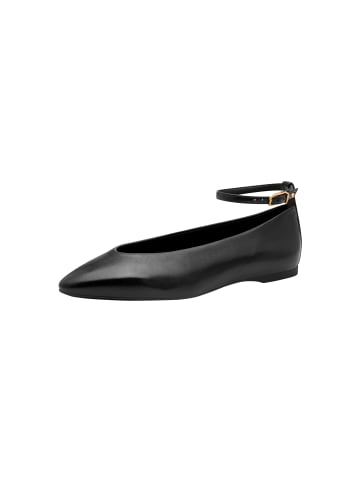 Tamaris Lederballerinas Schwarz