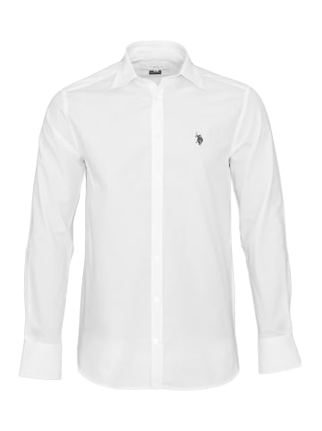 U.S. Polo Assn. U.S. Polo Assn. Hemd Hemd City Hemd langarm Button-Down-Kragen in white
