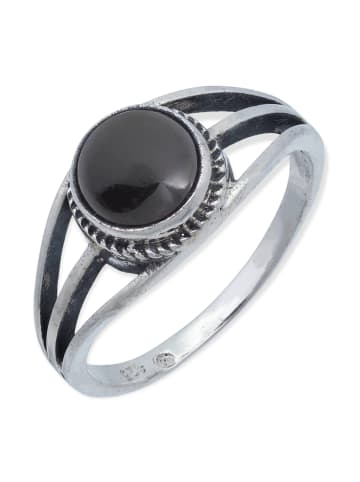 mantraroma 925er Silber - Ringe mit Onyx