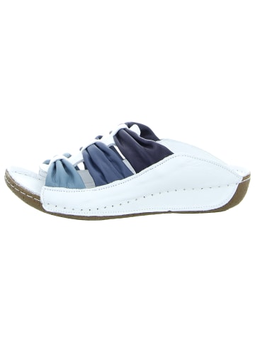 Andrea Conti Pantolette in blau
