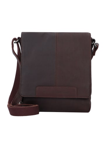 The Chesterfield Brand Wax Pull Up Umhängetasche Leder 22 cm in braun