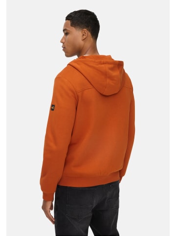 Camel Active Sweatjacke mit Kapuze in Zimt