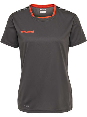 Hummel Hummel Jersey S/S Hmlauthentic Multisport Damen Atmungsaktiv Schnelltrocknend in ASPHALT