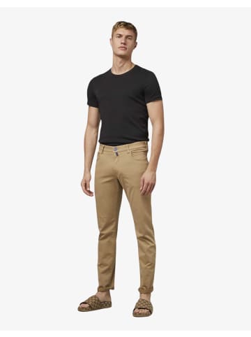 Meyer Baumwollhose M5 Slim in camel