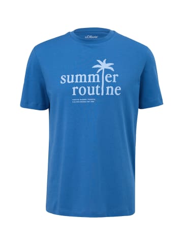 s.Oliver T-Shirt in 54D2_tiefblau