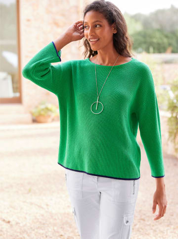 Heine Strickpullover in grasgrün