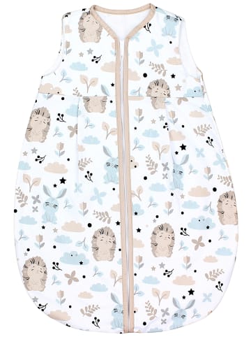 TupTam Baby Sommer Schlafsack Ärmellos Unwattiert in weiß Modell 6