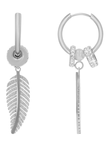Adeliás Damen Anhänger aus Edelstahl in silber