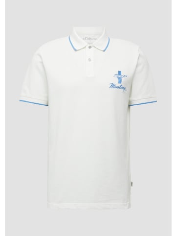 s.Oliver Polo-Shirt in 01D2_weiß
