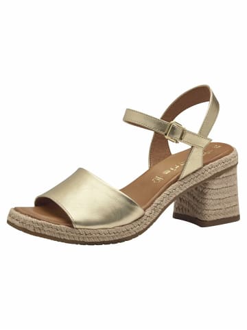 Tamaris Riemchen Sandalen für Damen in gold