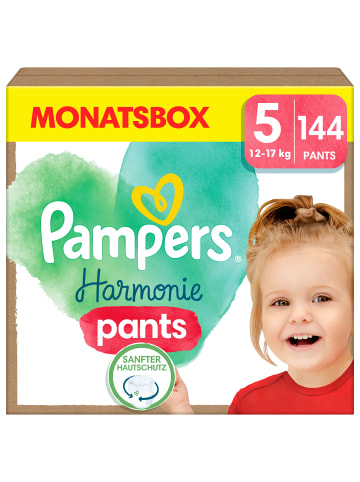 Pampers Monatsbox Pants, "Harmonie", Größe 5, 144 Stück, 12kg - 17kg