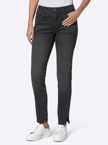 Heine Röhrenjeans in graphit denim