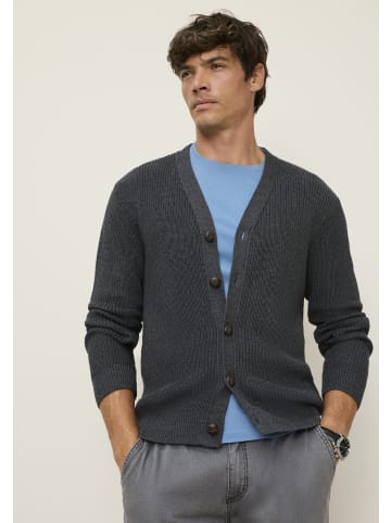 Man's World Strickjacke in anthrazit melange