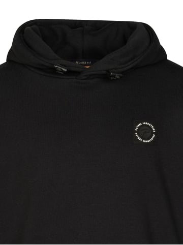 Kapuzensweatshirt Ballena in Schwarz