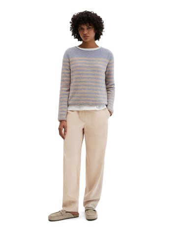 Marc O'Polo Bouclé-Pullover regular in Light Blue