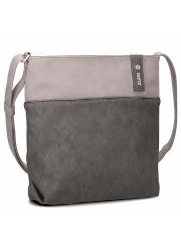 Zwei Jana J10 - Schultertasche 29 cm (papaya) in nubuk-stone