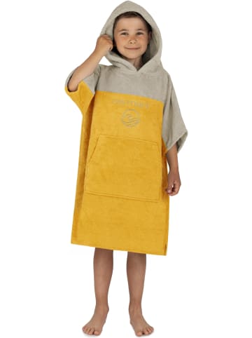 normani Kinder Badeponcho 6-9 Jahre Puwai in Gelb