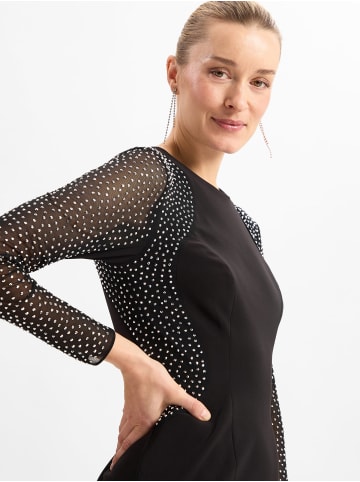 Ambiance Kleid in schwarz silber - 0001