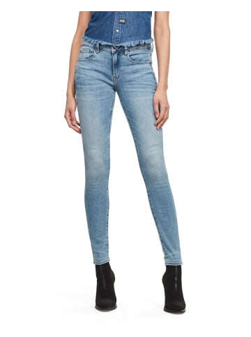 G-Star Raw 3301 Mid Skinny Jeans lt indigo aged