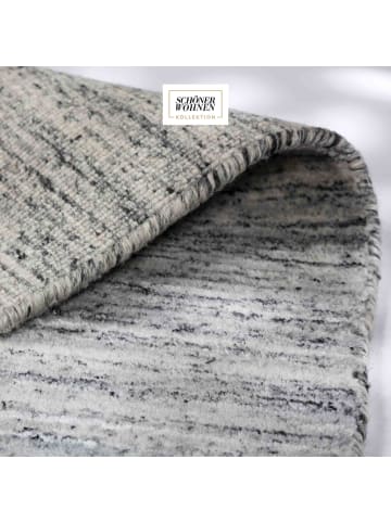 Schöner Wohnen Kollektion Kurzflorteppich Wohnzimmer Elara in Anthrazit