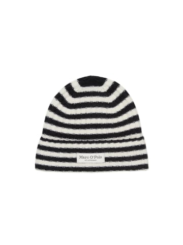 Marc O'Polo Gestreiftes Beanie in striped / deep night blue