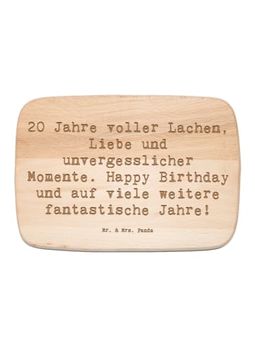 Mr. & Mrs. Panda Holzbrett Spruch 20. Geburtstag Feiern mit Spruch in Transparent