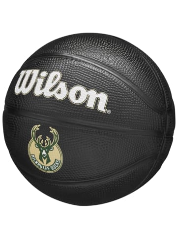 Wilson Wilson Team Tribute Milwaukee Bucks Mini Ball in Schwarz