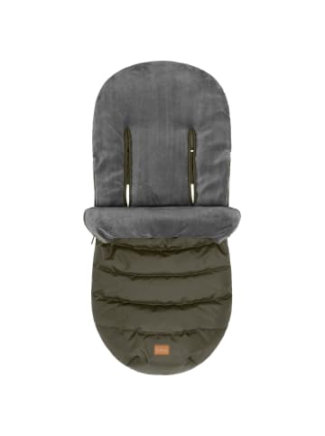 fillikid Winterfußsack Hybrid Daune Exclusiv in Braun