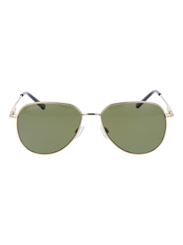Serengeti Unisex Sonnenbrillen Aviator Gold