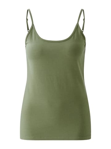 Oui Top in shaded moss