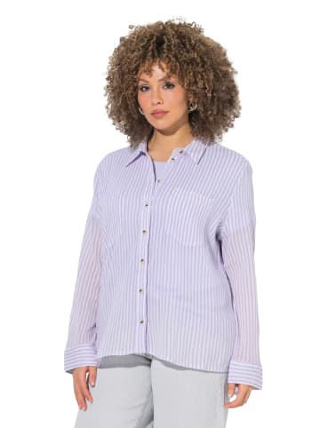 Ulla Popken Hemdbluse in helles violett