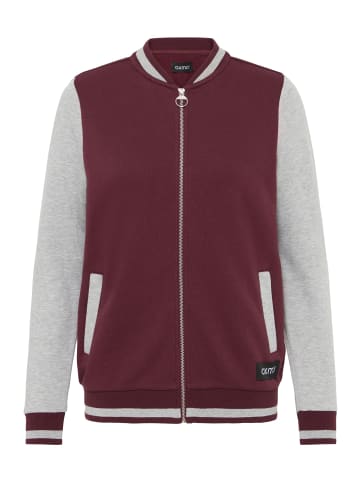 Oxmo Trainingsjacke OXONANA SWEAT JACKET in Rot