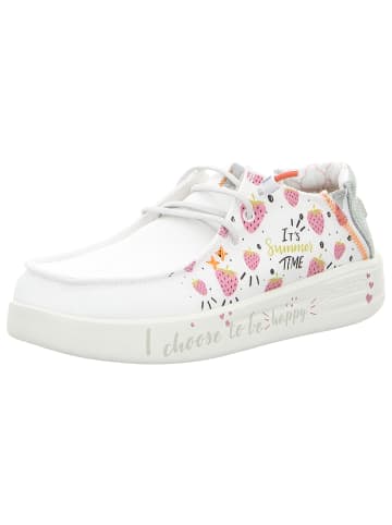 Fusion Schnürschuh in weiß