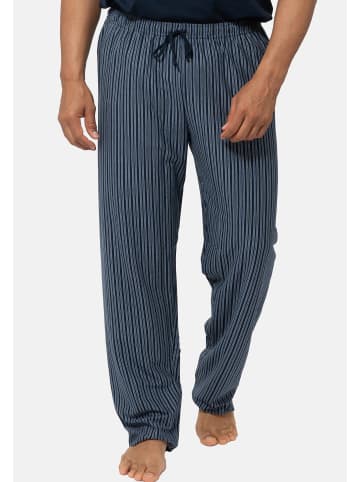 Ammann Schlafanzug Hose Organic Cotton - Mix & Match in Blau gestreift