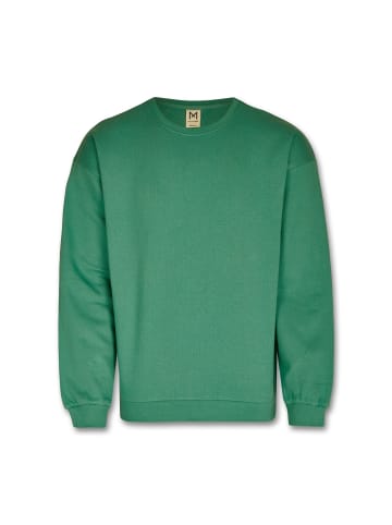 MANITOBER Basic Sweatshirt in Green