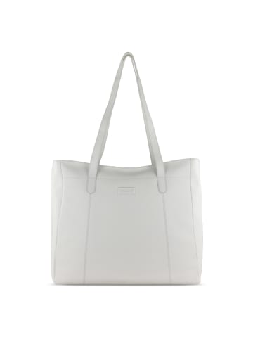 Bugatti Elsa Shopper Tasche Leder 42 cm weiß