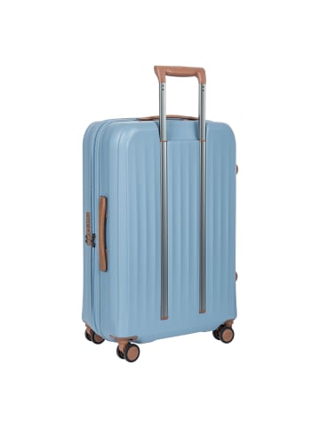 BRIC`s Taormina 4 Rollen Trolley M 69 cm mit Dehnfalte in sky
