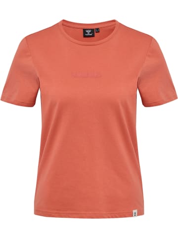 Hummel Hummel T-Shirt Hmllegacy Damen Leichte Design in APRICOT BRANDY