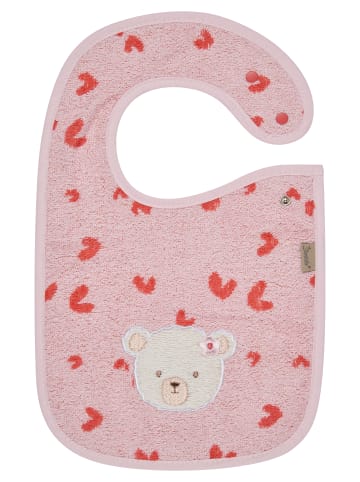 Sterntaler Lätzchen Druckknopf BÄR Betty in hellrosa