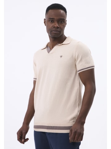 Felix Hardy Poloshirt Kurzarm in Beige