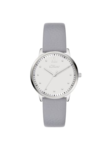 s.Oliver Armbanduhr Soft Elegance in grau