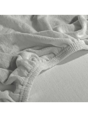 Erwin Müller Frottee Kinder-Spannbettlaken 2er-Pack Erding in weiß